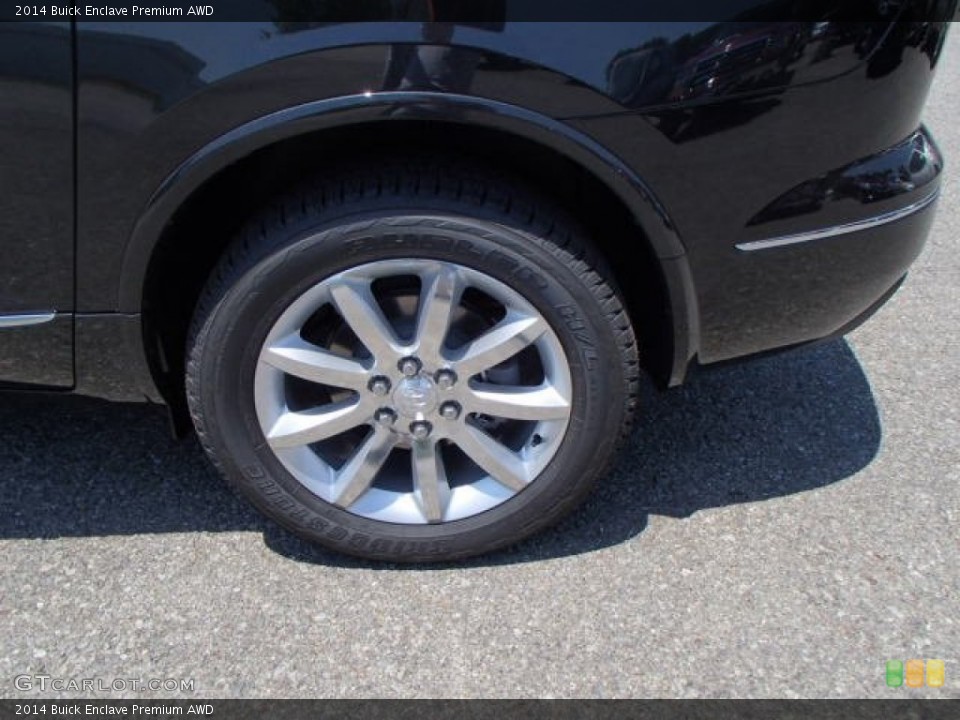 2014 Buick Enclave Premium AWD Wheel and Tire Photo #82573220