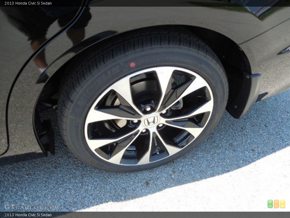 2013 Honda Civic Si Sedan Wheel and Tire Photo #82575414