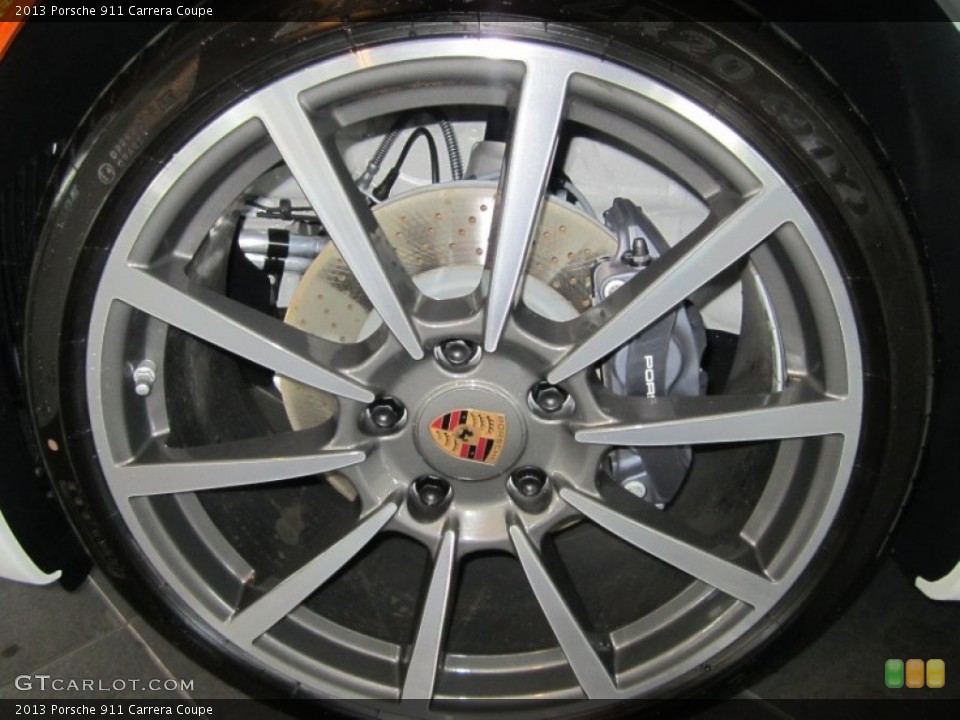2013 Porsche 911 Carrera Coupe Wheel and Tire Photo #82584298