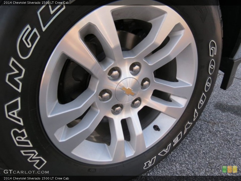 2014 Chevrolet Silverado 1500 LT Crew Cab Wheel and Tire Photo #82584331