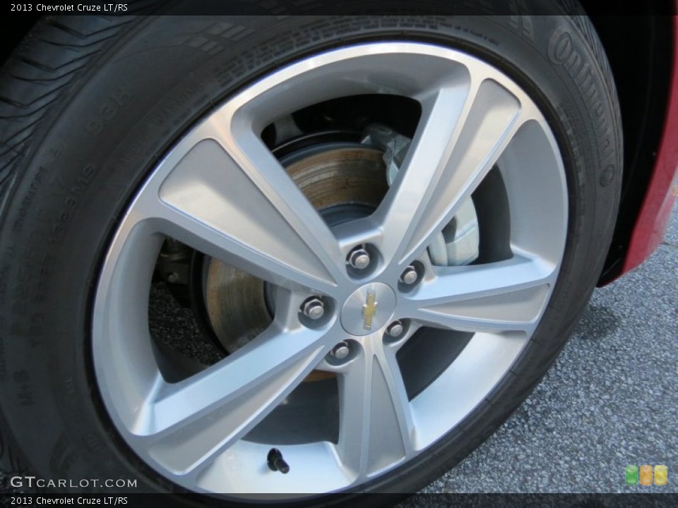 2013 Chevrolet Cruze LT/RS Wheel and Tire Photo #82585570
