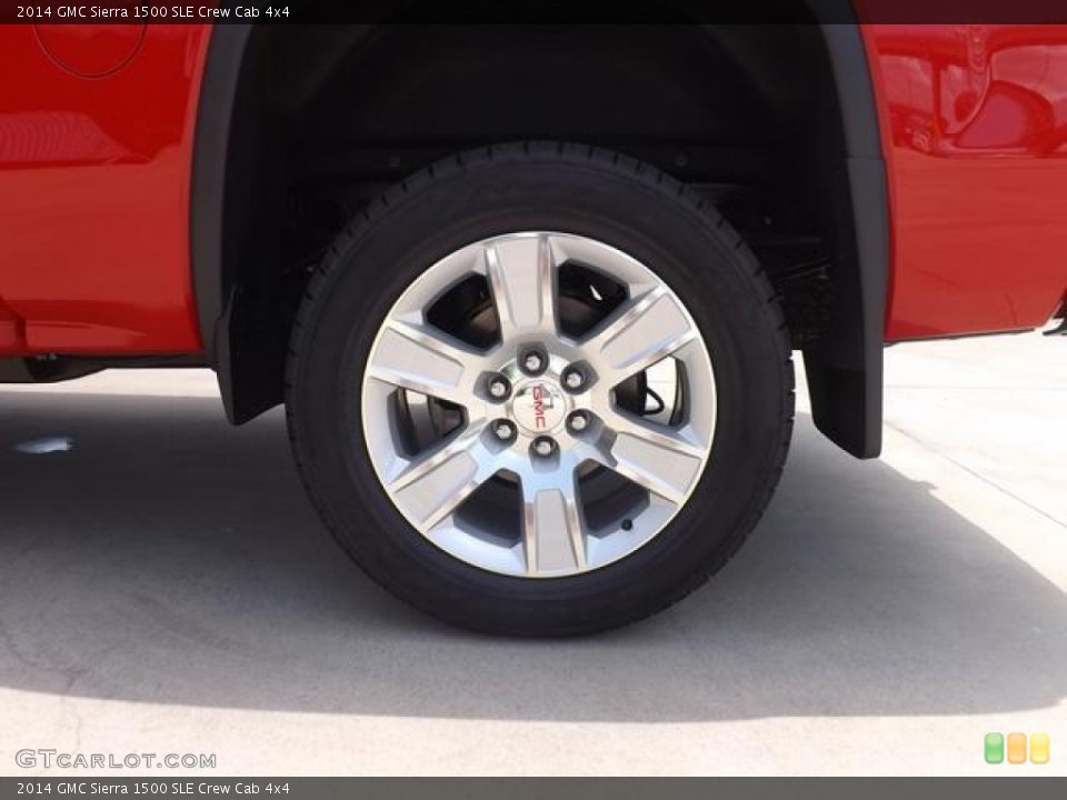 2014 GMC Sierra 1500 SLE Crew Cab 4x4 Wheel and Tire Photo #82589271