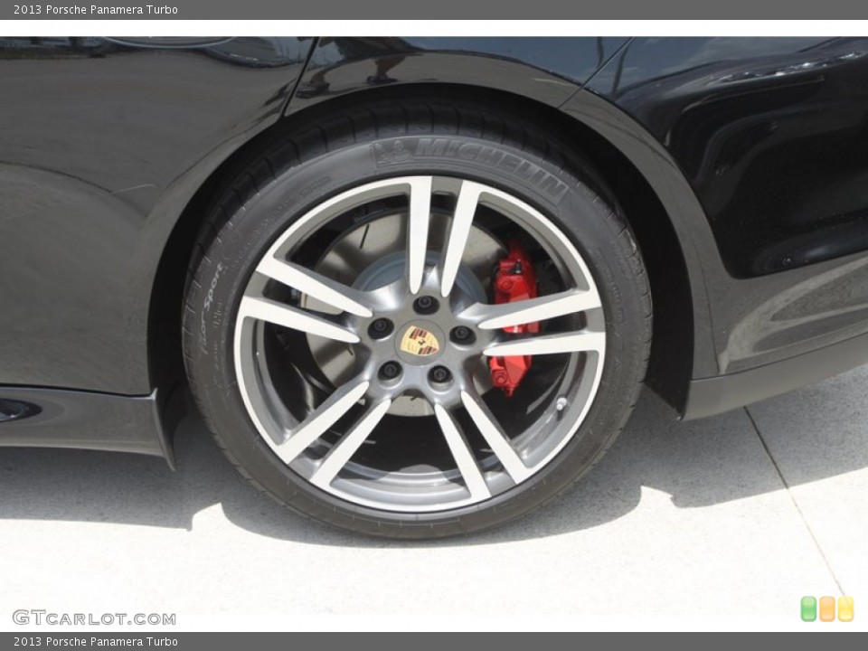 2013 Porsche Panamera Turbo Wheel and Tire Photo #82591690