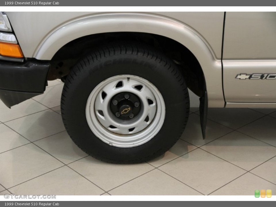 1999 Chevrolet S10 Regular Cab Wheel and Tire Photo #82596349
