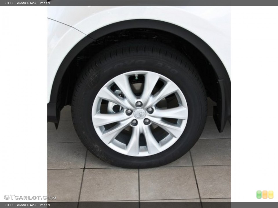 2013 Toyota RAV4 Limited Wheel and Tire Photo #82621551