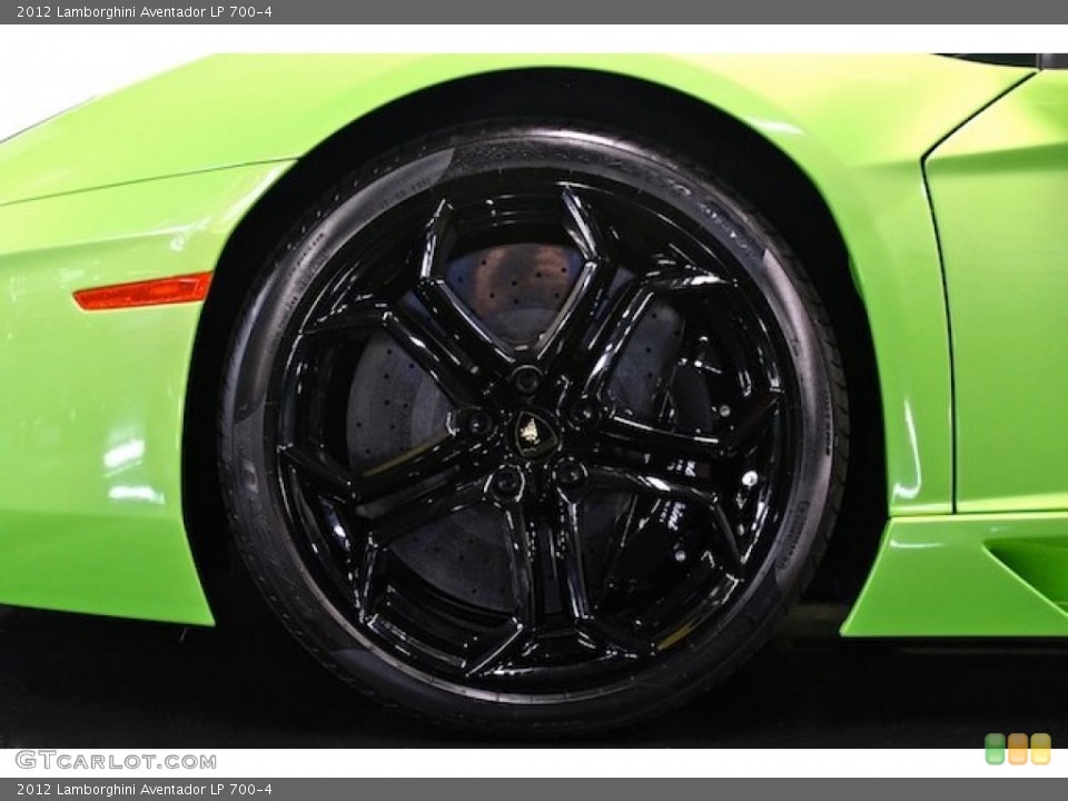 2012 Lamborghini Aventador LP 700-4 Wheel and Tire Photo #82623176