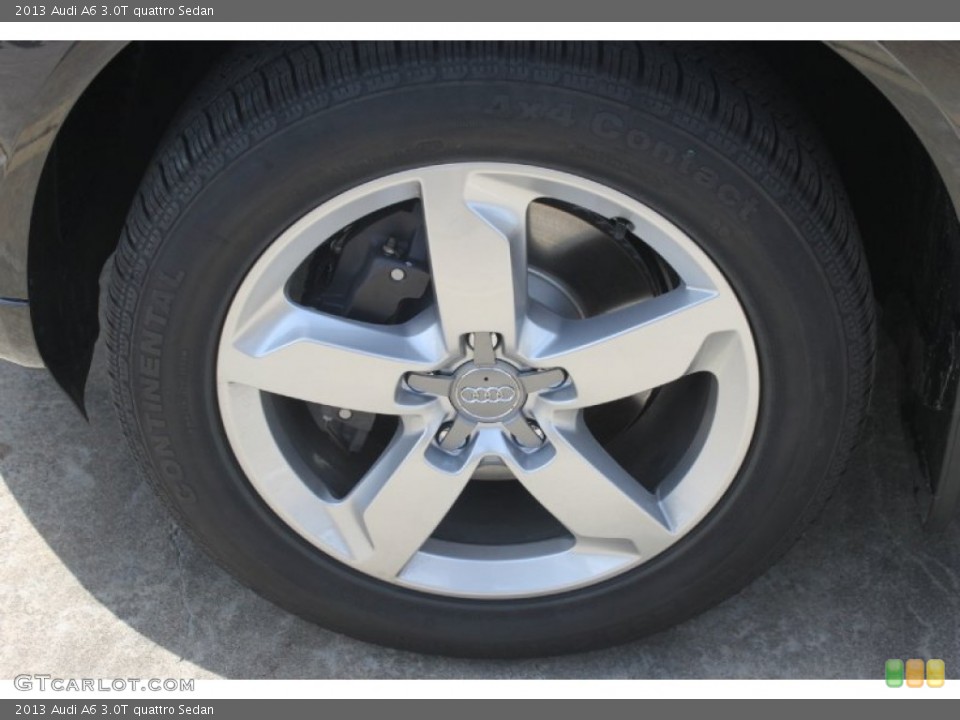 2013 Audi A6 3.0T quattro Sedan Wheel and Tire Photo #82624769
