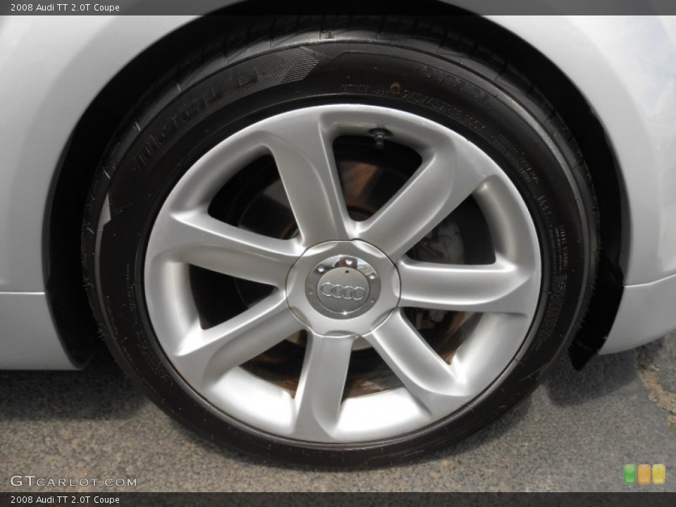 2008 Audi TT 2.0T Coupe Wheel and Tire Photo #82627242