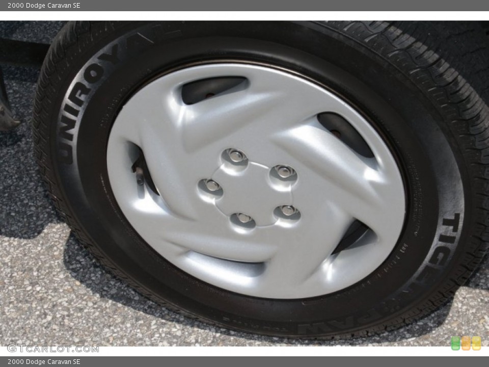 2000 Dodge Caravan SE Wheel and Tire Photo #82627525