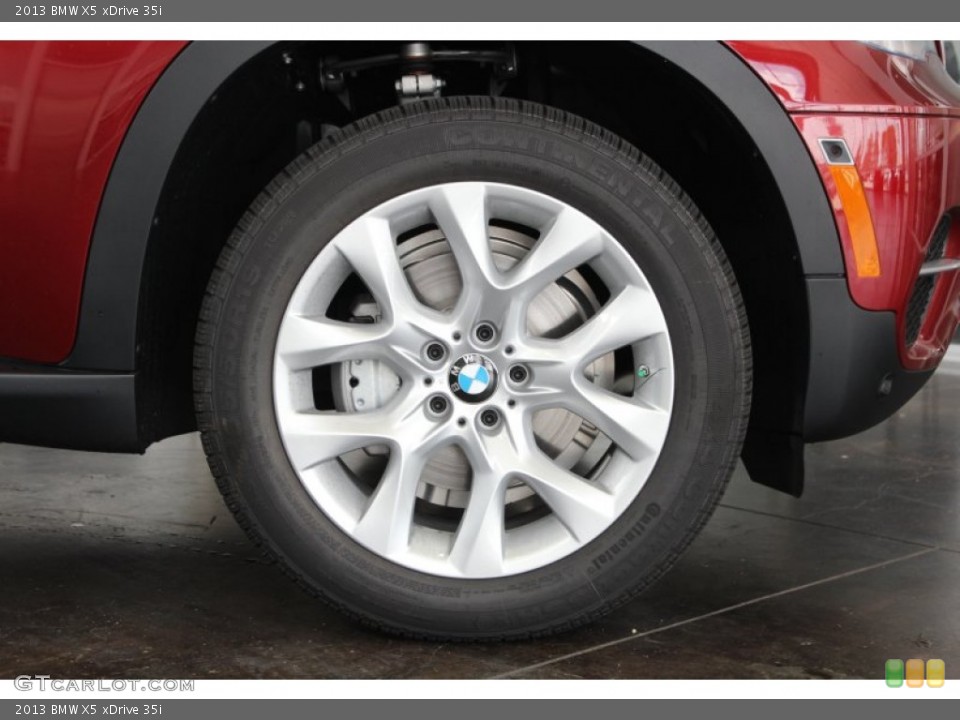 2013 BMW X5 xDrive 35i Wheel and Tire Photo #82647298