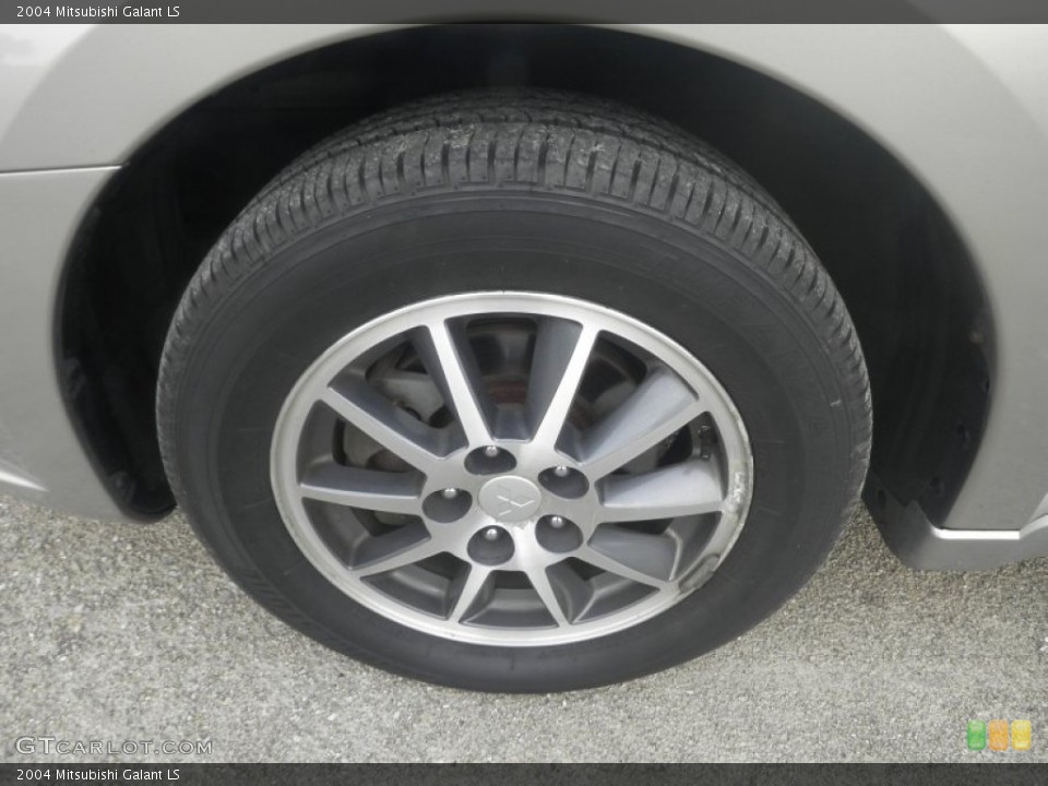 2004 Mitsubishi Galant LS Wheel and Tire Photo #82650310