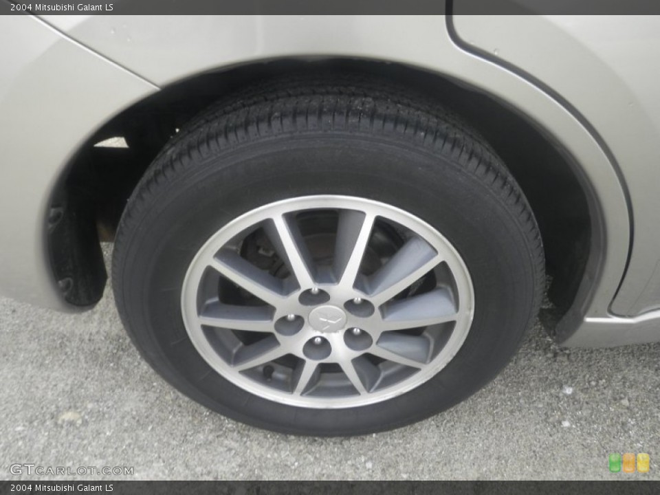 2004 Mitsubishi Galant LS Wheel and Tire Photo #82650346