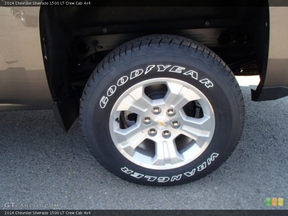2014 Chevrolet Silverado 1500 LT Crew Cab 4x4 Wheel and Tire Photo #82653208