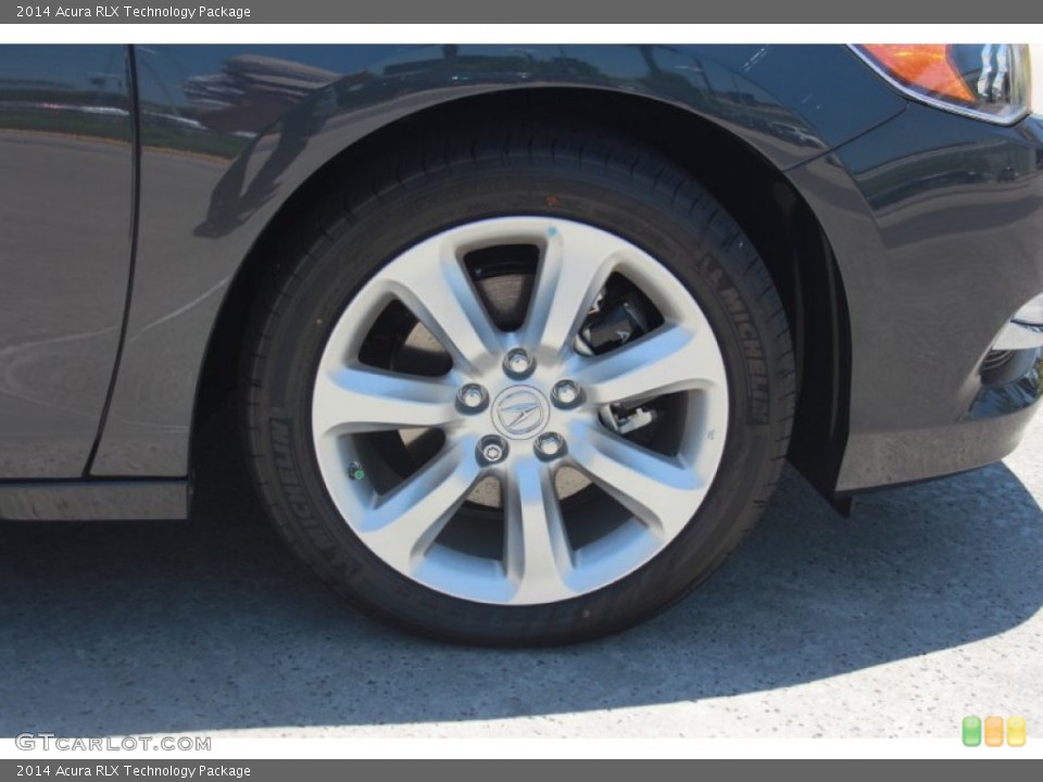 2014 Acura RLX Technology Package Wheel and Tire Photo #82654232
