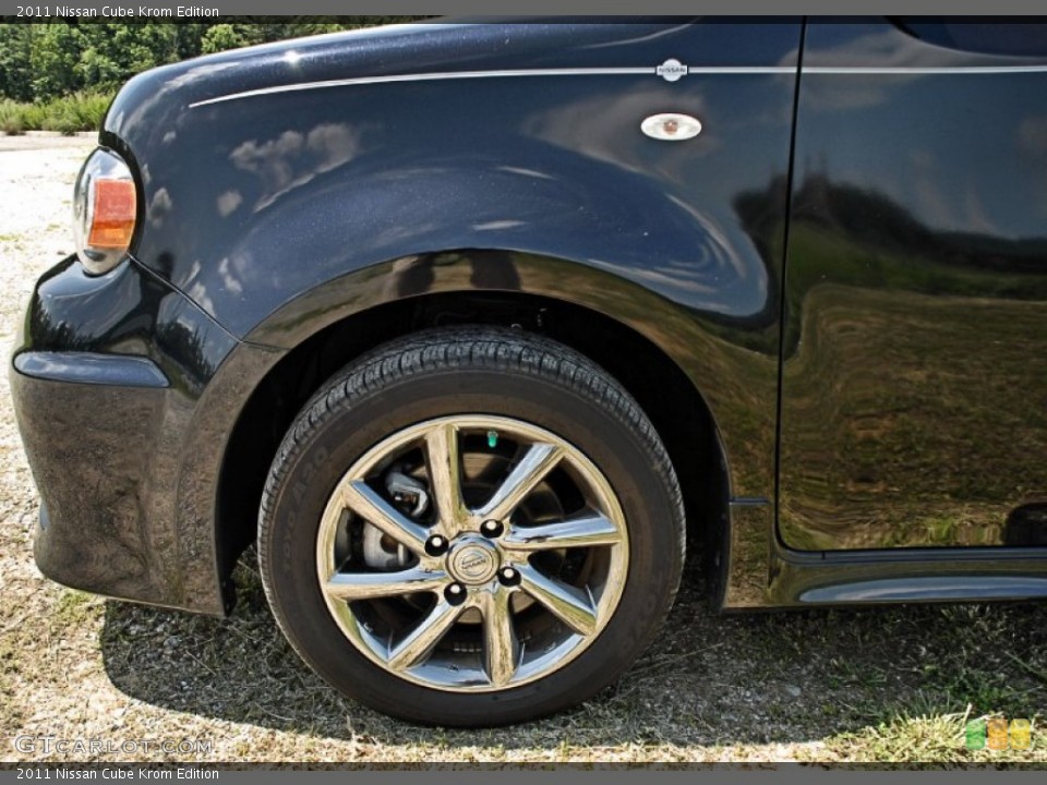 2011 Nissan Cube Krom Edition Wheel and Tire Photo #82654723