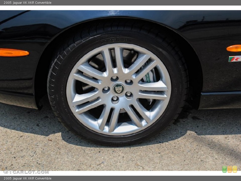 2005 Jaguar XK XKR Convertible Wheel and Tire Photo #82657335