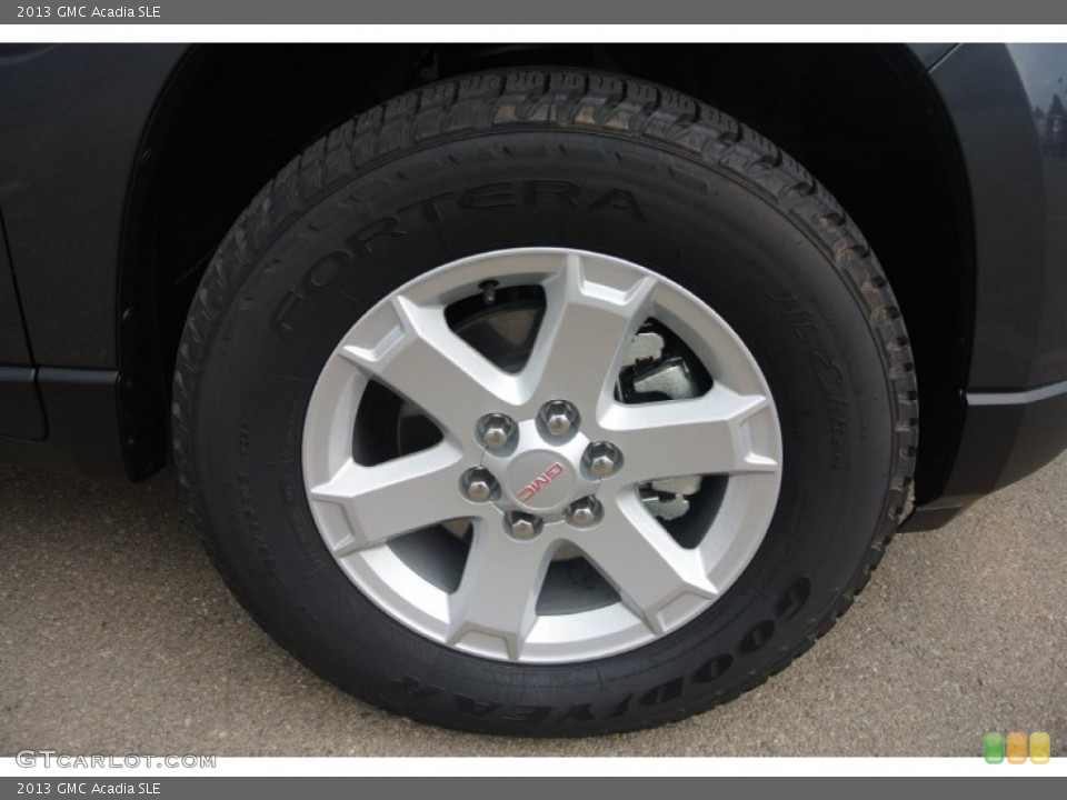 2013 GMC Acadia SLE Wheel and Tire Photo #82660600