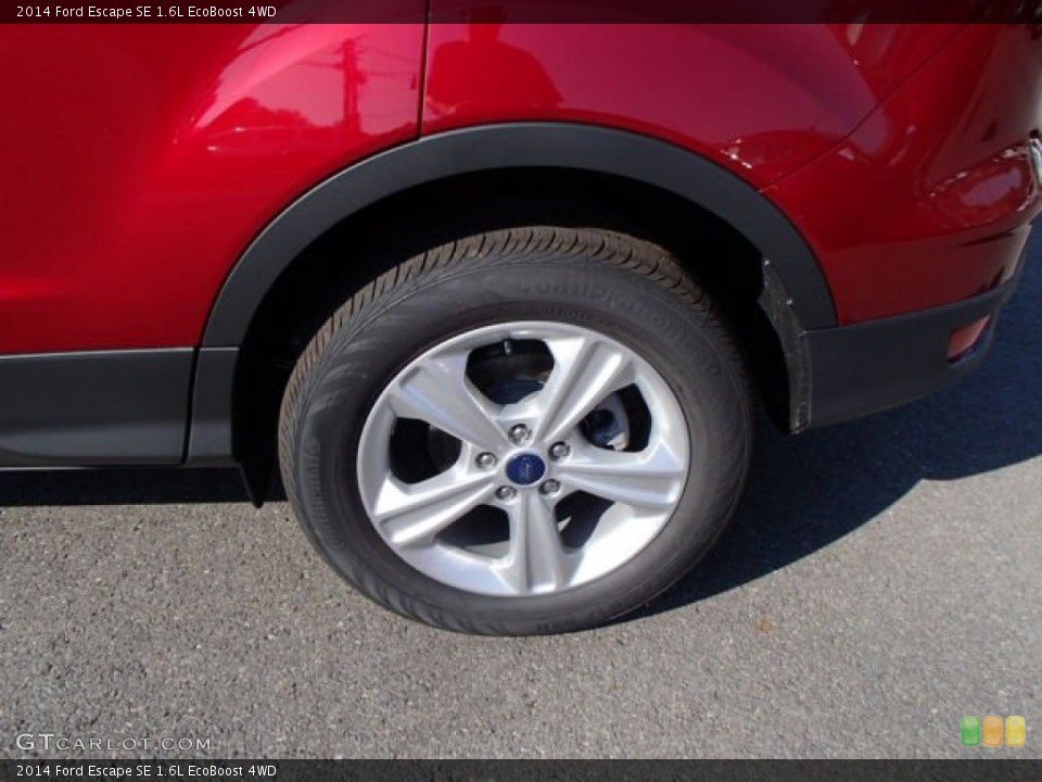 2014 Ford Escape SE 1.6L EcoBoost 4WD Wheel and Tire Photo #82660941