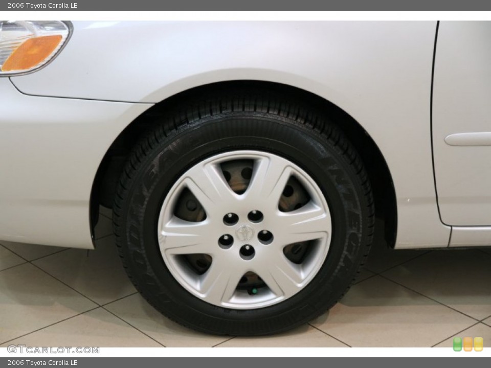 2006 Toyota Corolla LE Wheel and Tire Photo #82669077