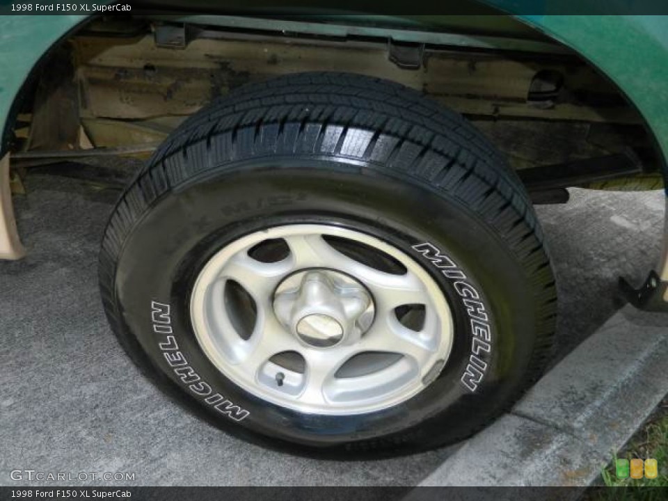 1998 Ford F150 XL SuperCab Wheel and Tire Photo #82671869