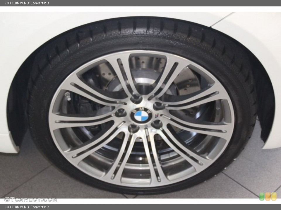 2011 BMW M3 Convertible Wheel and Tire Photo #82684525