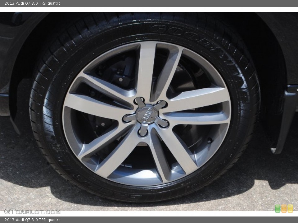 2013 Audi Q7 3.0 TFSI quattro Wheel and Tire Photo #82695291