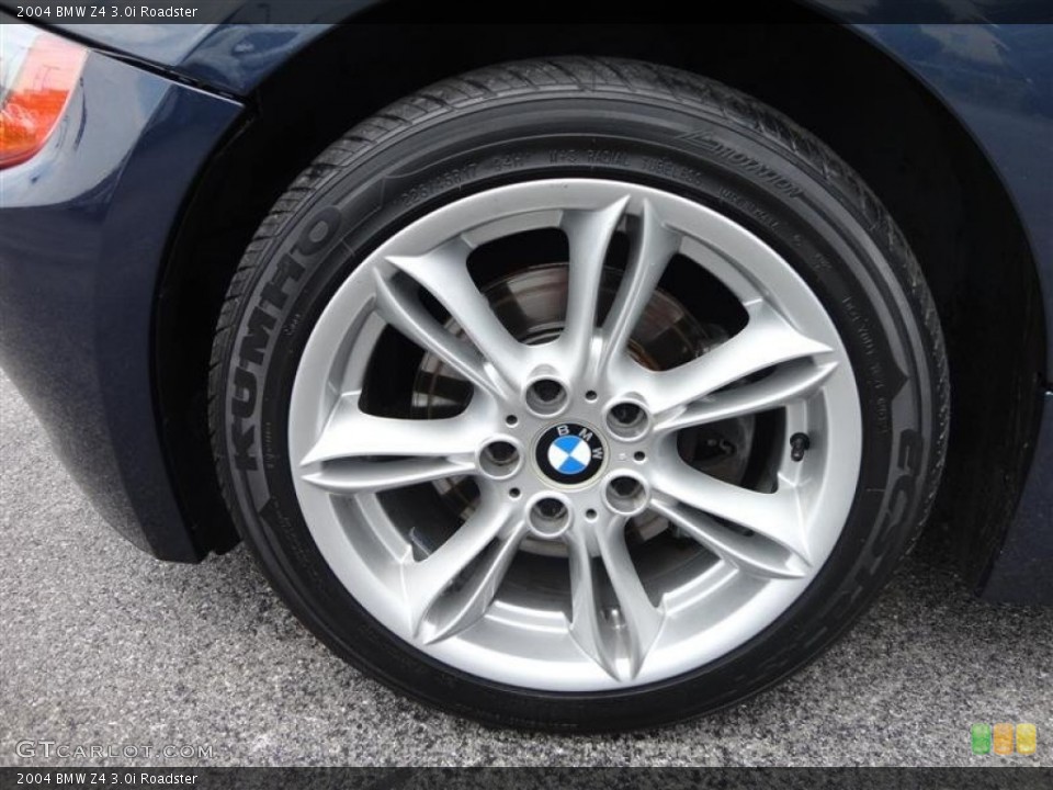 2004 BMW Z4 3.0i Roadster Wheel and Tire Photo #82704373