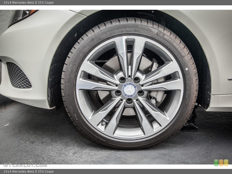 2014 Mercedes-Benz E 350 Coupe Wheel and Tire Photo #82709533
