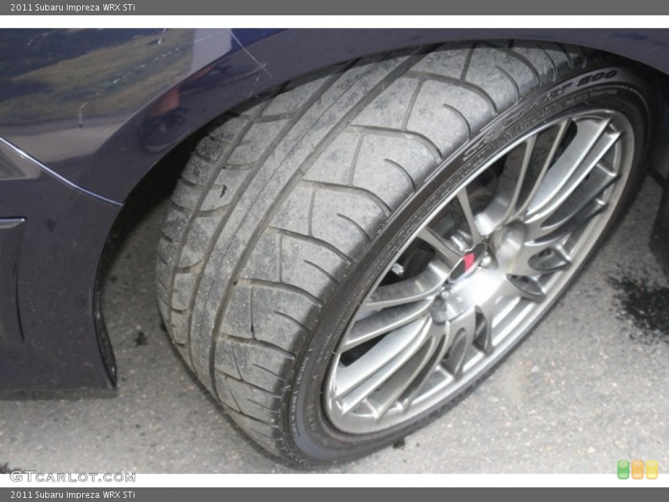 2011 Subaru Impreza WRX STi Wheel and Tire Photo #82711150