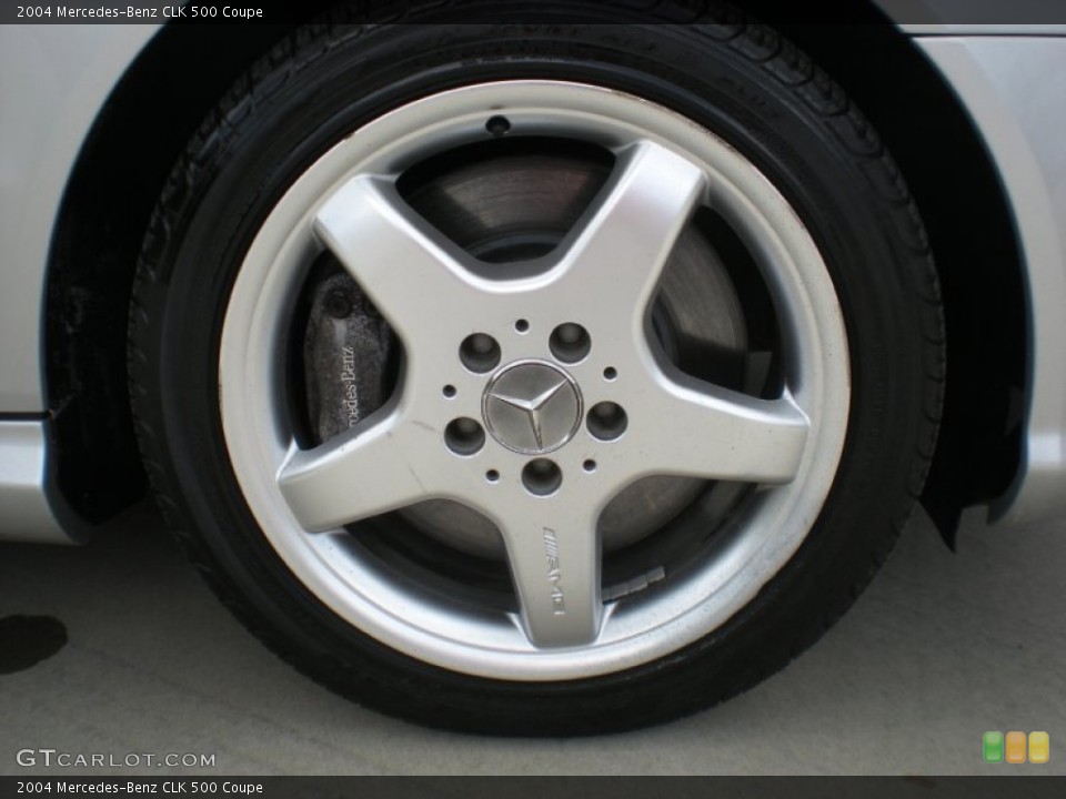 2004 Mercedes-Benz CLK 500 Coupe Wheel and Tire Photo #82711996