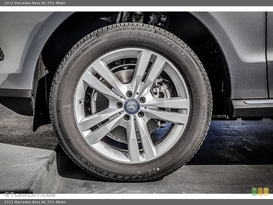 2013 Mercedes-Benz ML 350 4Matic Wheel and Tire Photo #82716082