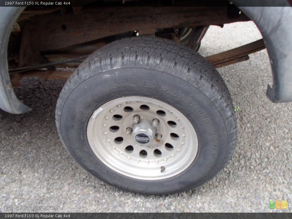 1997 Ford F150 Custom Wheel and Tire Photo #82717645