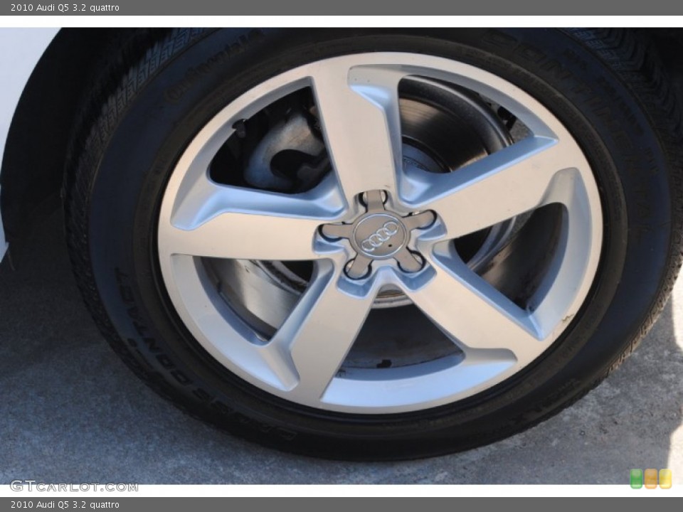 2010 Audi Q5 3.2 quattro Wheel and Tire Photo #82725565