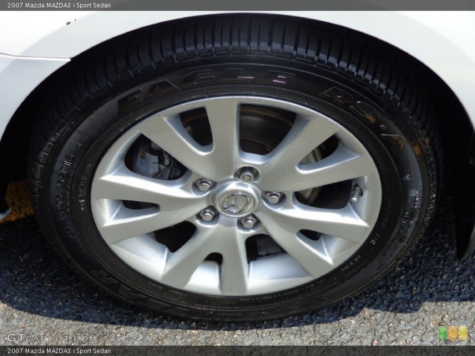 2007 Mazda MAZDA3 i Sport Sedan Wheel and Tire Photo #82729069