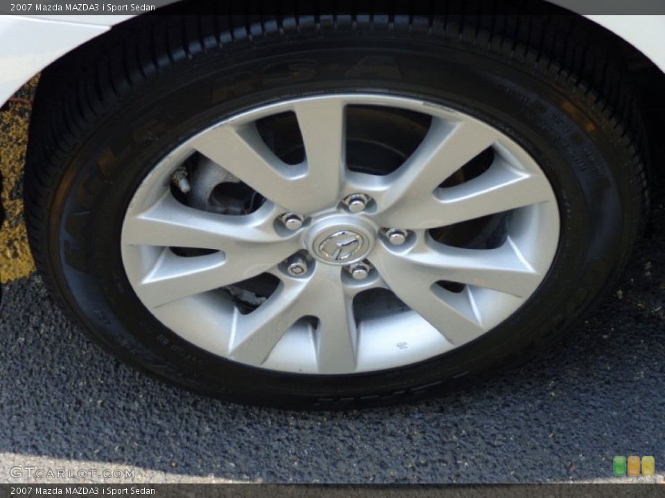 2007 Mazda MAZDA3 i Sport Sedan Wheel and Tire Photo #82729081