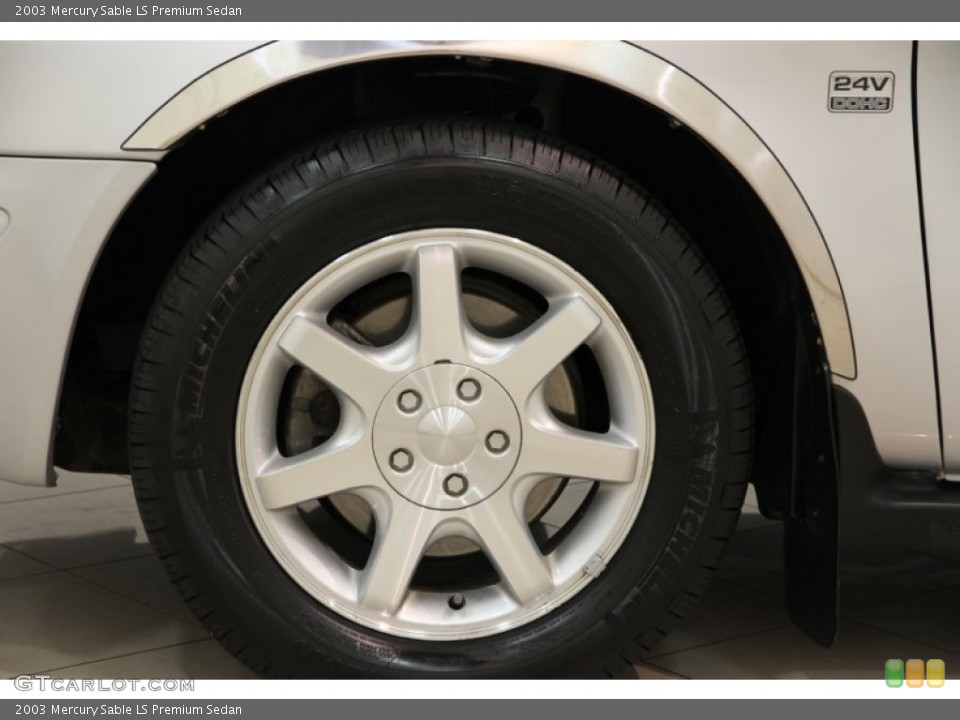2003 Mercury Sable LS Premium Sedan Wheel and Tire Photo #82730540