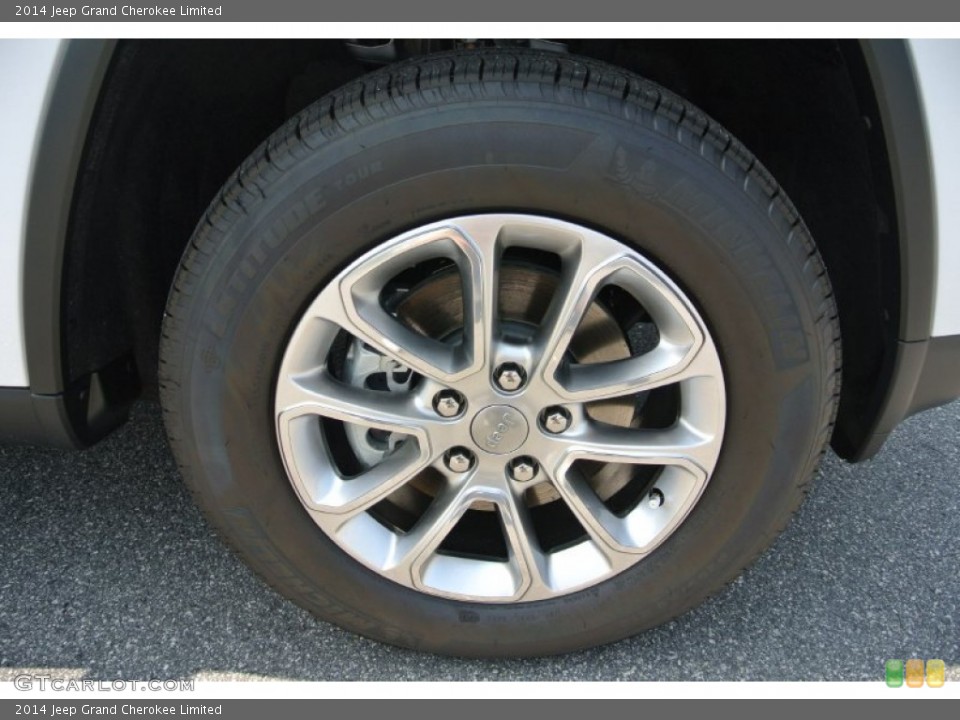 2014 Jeep Grand Cherokee Limited Wheel and Tire Photo #82736052