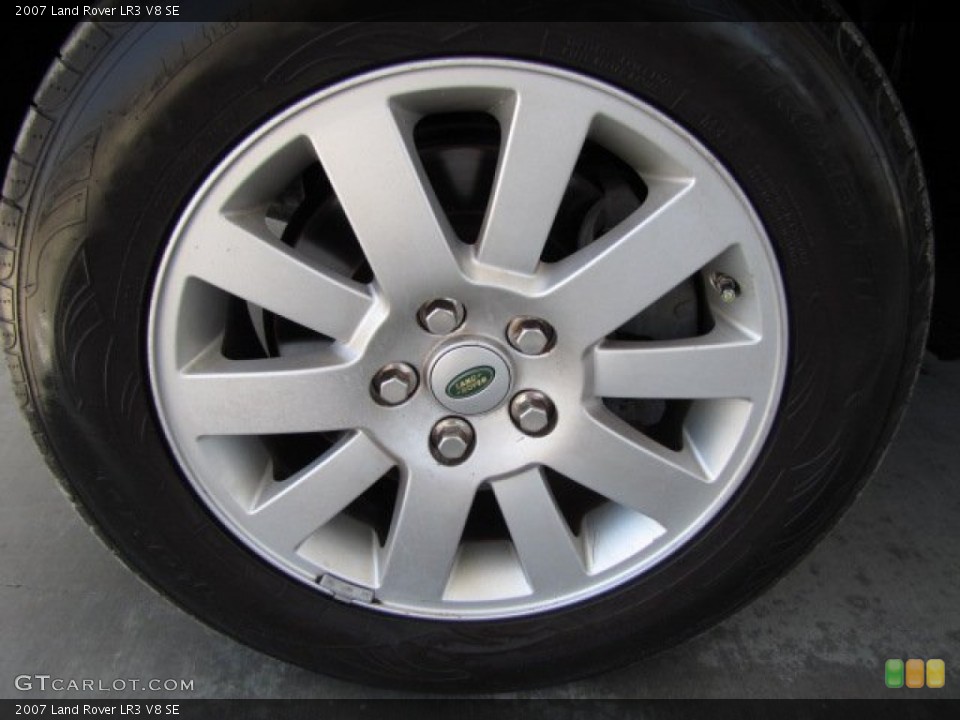 2007 Land Rover LR3 V8 SE Wheel and Tire Photo #82744522