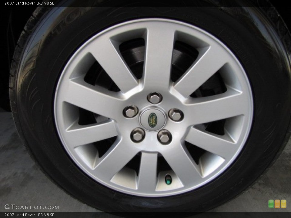 2007 Land Rover LR3 V8 SE Wheel and Tire Photo #82744543