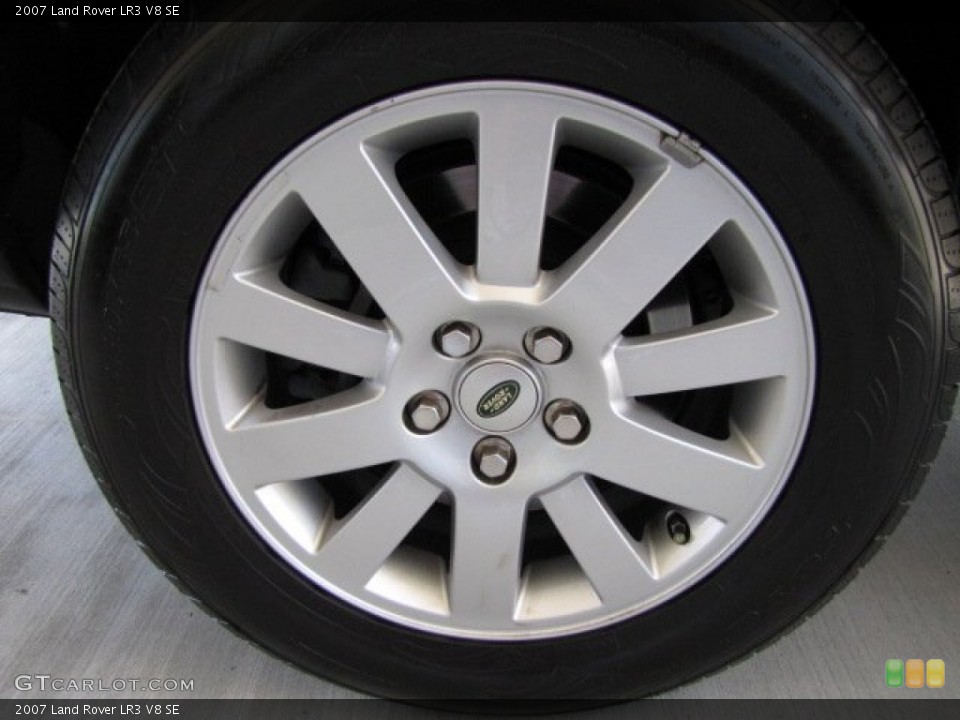 2007 Land Rover LR3 V8 SE Wheel and Tire Photo #82744564