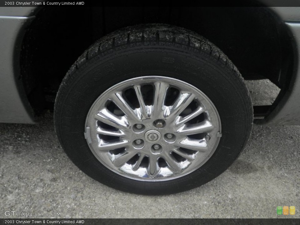 2003 Chrysler Town & Country Limited AWD Wheel and Tire Photo #82746527