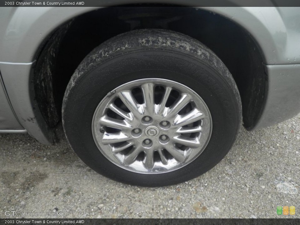 2003 Chrysler Town & Country Limited AWD Wheel and Tire Photo #82746574