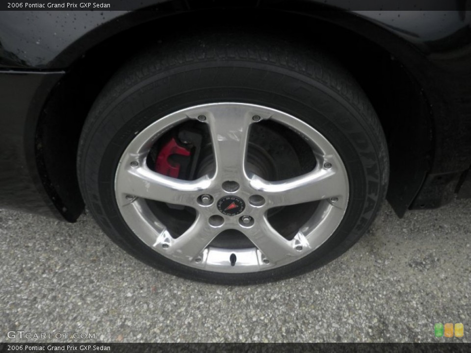 2006 Pontiac Grand Prix GXP Sedan Wheel and Tire Photo #82746931