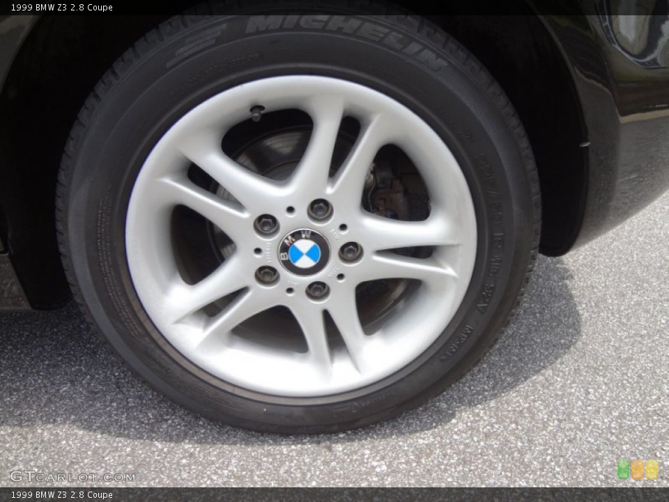 1999 BMW Z3 2.8 Coupe Wheel and Tire Photo #82748731