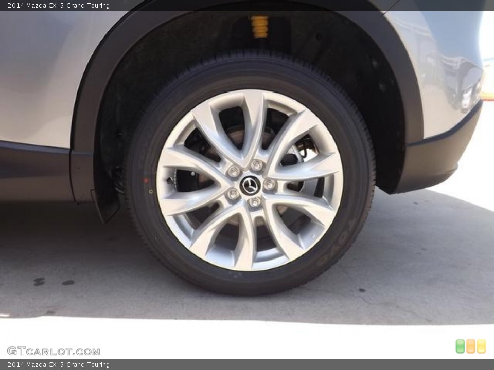 2014 Mazda CX-5 Grand Touring Wheel and Tire Photo #82752499