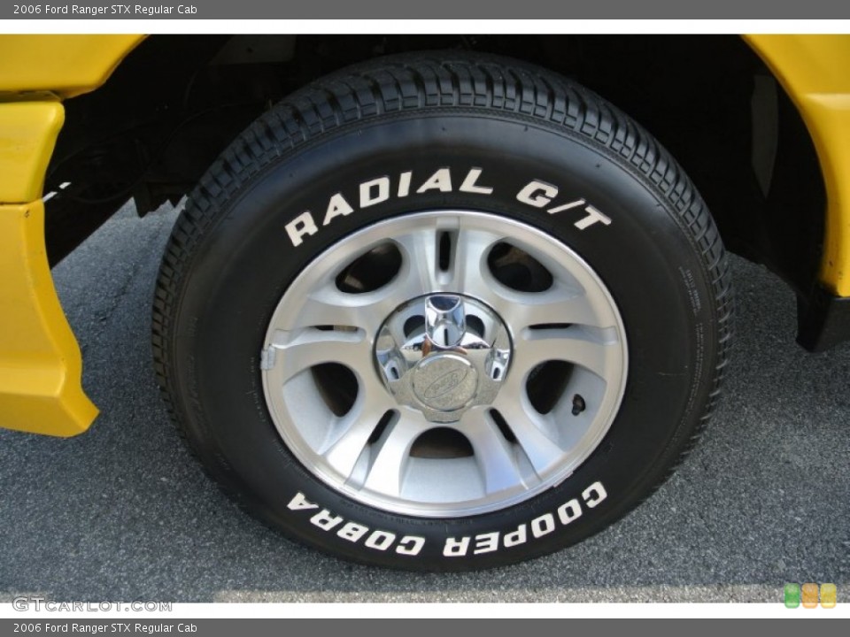 2006 Ford Ranger STX Regular Cab Wheel and Tire Photo #82756029