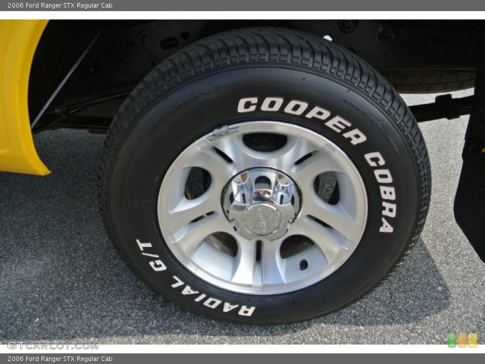 2006 Ford Ranger STX Regular Cab Wheel and Tire Photo #82756051
