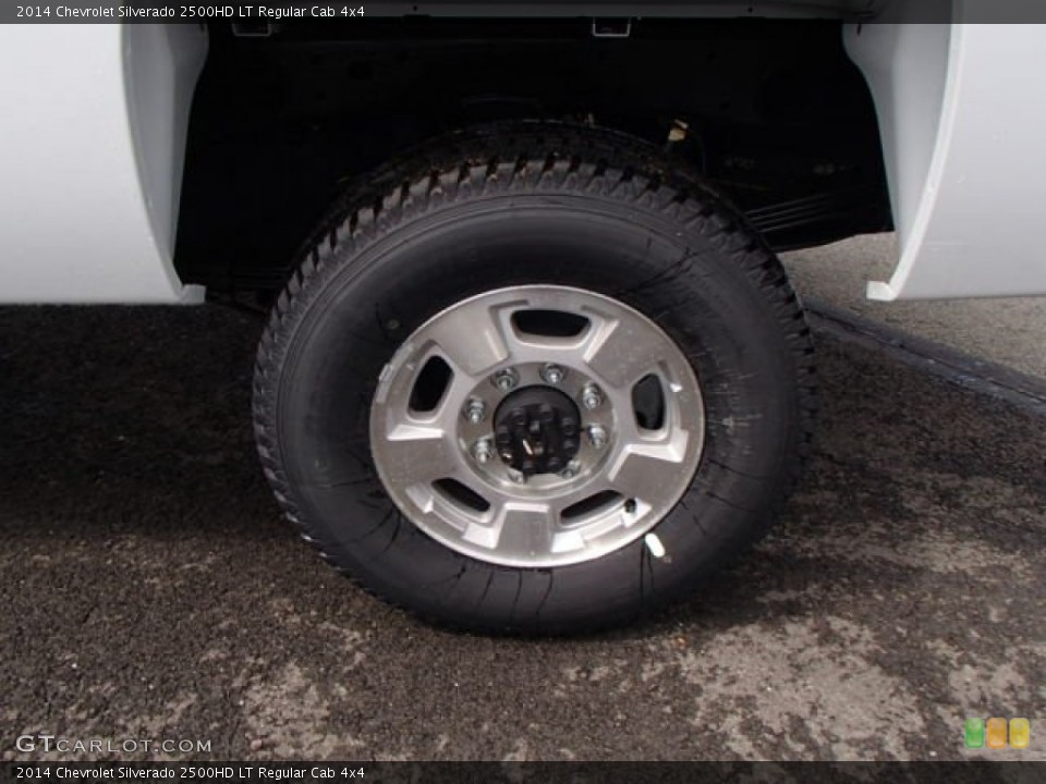 2014 Chevrolet Silverado 2500HD LT Regular Cab 4x4 Wheel and Tire Photo #82757602