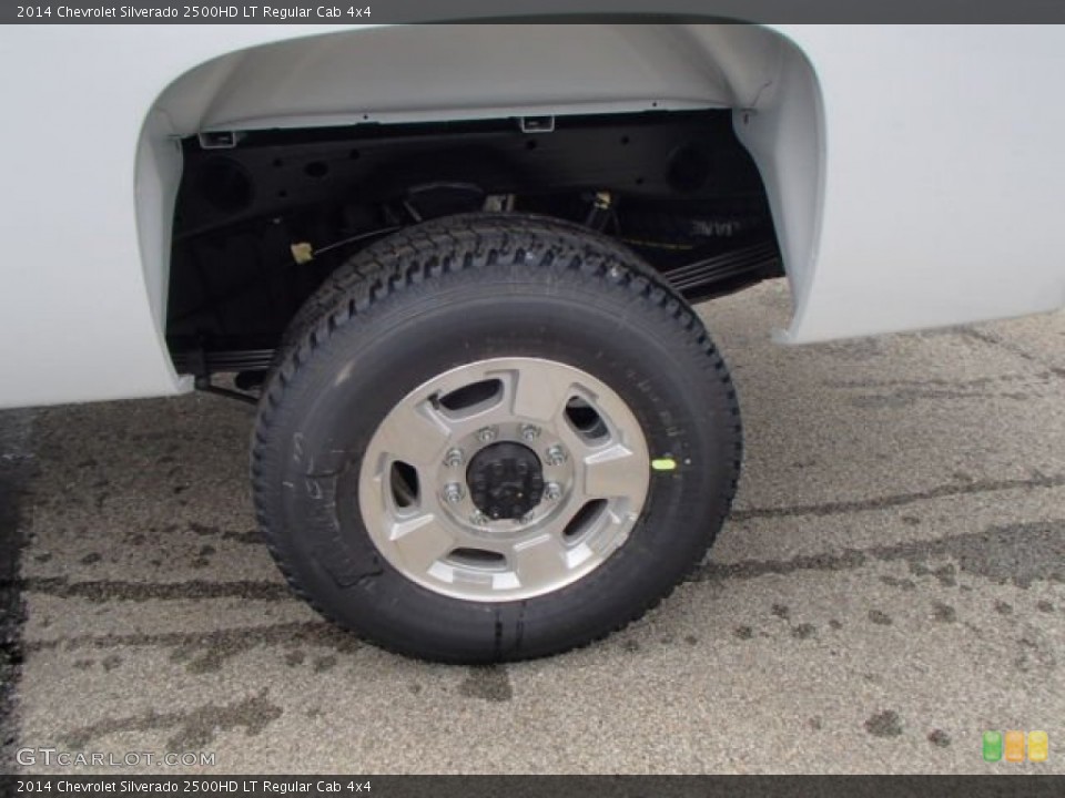2014 Chevrolet Silverado 2500HD LT Regular Cab 4x4 Wheel and Tire Photo #82760601