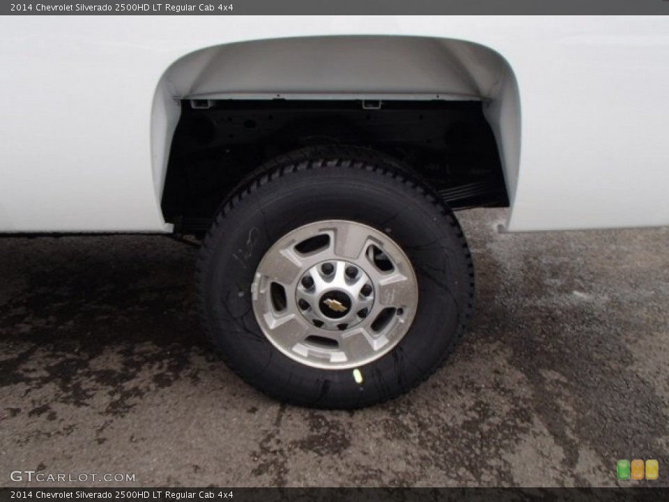 2014 Chevrolet Silverado 2500HD LT Regular Cab 4x4 Wheel and Tire Photo #82761856